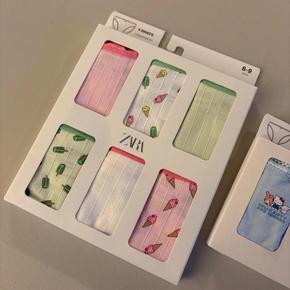 Zara Multicolor Patterned Briefs Set - Picture 2 of 3